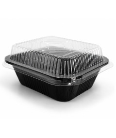 TIELLA TERRACOTTA 8-PORTION ALUMINIUM FOOD CONTAINERS