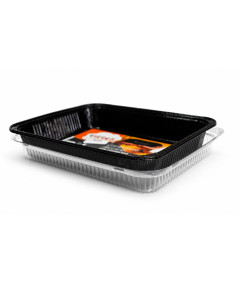 TIELLA TERRACOTTA 8-PORTION ALUMINIUM FOOD CONTAINERS
