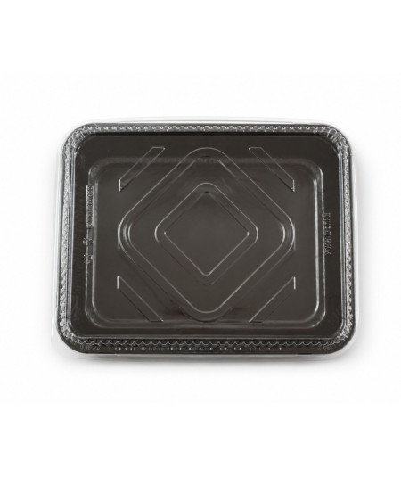 Contenitore Alluminio Black con Coperchio 4 Porzioni | Tittex