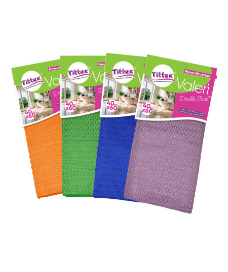 VALERì MICROFIBRE CLOTHS – 40X60 WITH 3D TEXTURE