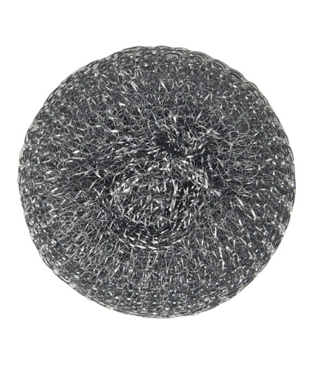 GALVANISED STEEL SPONGE – 40g – loose – FOR REMOVING GREASE RESIDUE