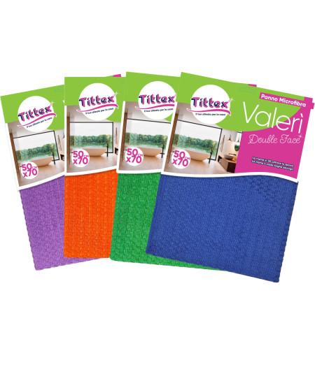 VALERì MICROFIBRE CLOTHS – 50X70 WITH 3D TEXTURE