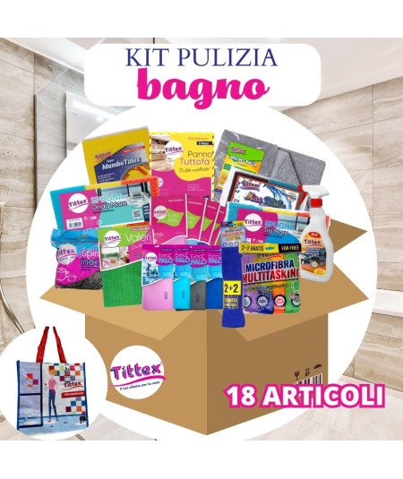 Kit pulizia bagno