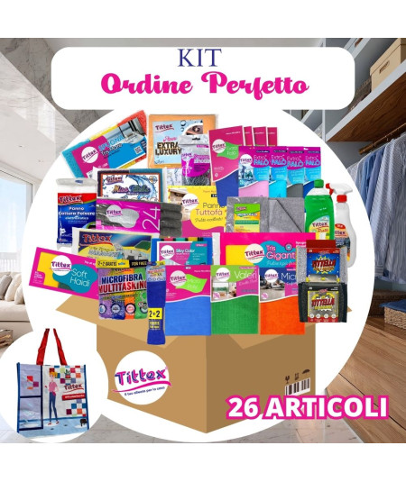 Tittex’s ‘Perfect Order’ Kit – 26 items for a thorough clean