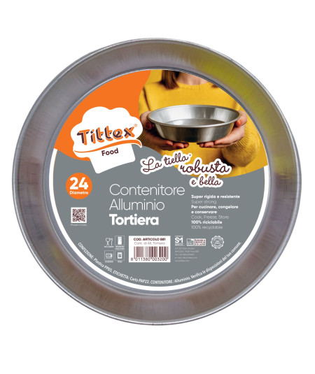TORTIERA LA TIELLA D/24