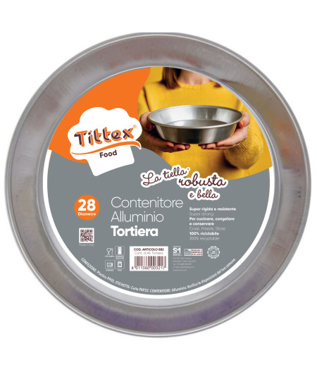 TORTIERA LA TIELLA D/28