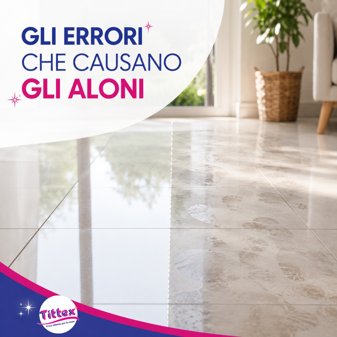 Gli errori che causano gli aloni